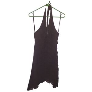 BCBG MaxAzria | Brown Backless Dress